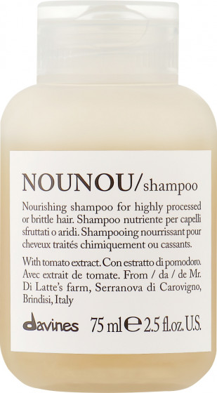 Davines Essential Haircare Nounou Shampoo - Питательный шампунь