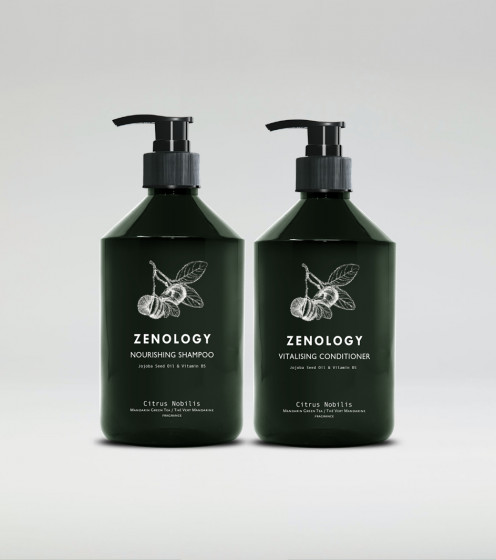 Zenology Nourishing Shampoo Mandarin Green Tea - Питательный шампунь для волос - 1