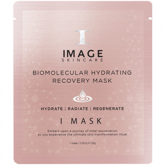 Image Skincare I Mask New Biomolecular Hydrating Recovery Mask - Биомолекулярная гидрогелевая маска