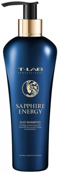 T-LAB Professional Sapphire Energy Duo Shampoo - Дуо-шампунь для укрепления волос