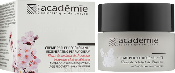 Academie Aromatherapie Regenerating Pearly Cream - Восстанавливающий жемчужный крем "Вишневый цвет Прованса" - 1