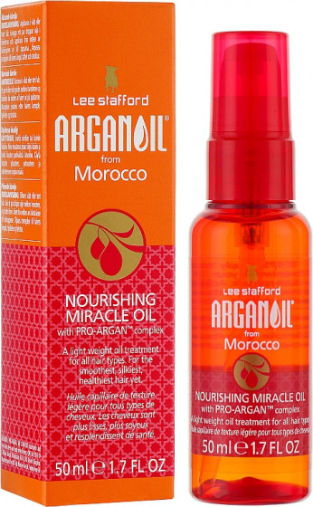 Lee Stafford Argan Oil from Morocco Nourishing Miracle Oil - Аргановое масло для волос - 1