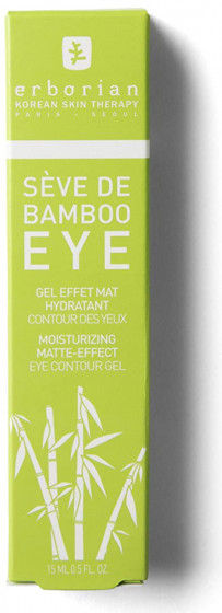 Erborian Seve de Bamboo Eye Contour Gel - Увлажняющий гель для кожи вокруг глаз "Бамбук" - 1