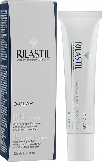 Rilastil D-Clar Daily Depigmenting Cream - Крем для кожи лица склонной к пигментации - 1