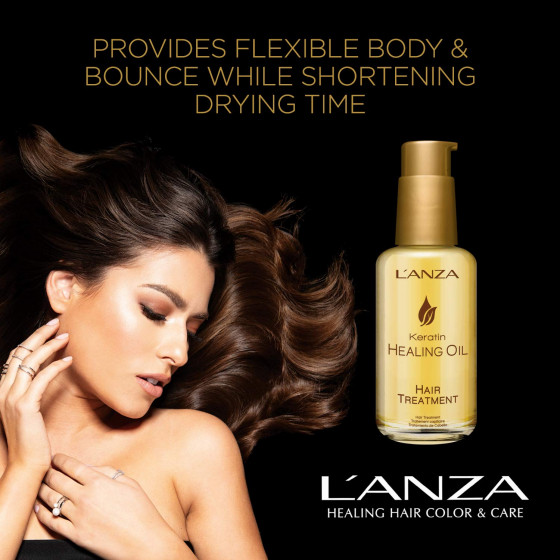 L'anza Keratin Healing Oil Hair Treatment - Кератиновый эликсир для сияния волос - 2