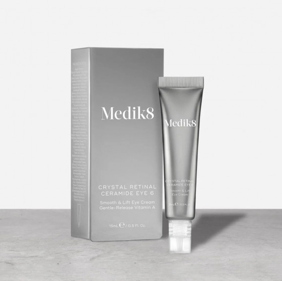 Medik8 Crystal Retinal Ceramide Eye 6 - Ночной крем для кожи вокруг глаз с ретиналем 0.06% - 1