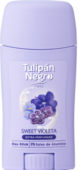 Tulipan Negro Desodorante Stick "Sweet Violeta" - Дезодорант-стик "Сладкая фиалка"