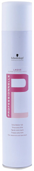 Schwarzkopf Professional Professionnelle Laque Super Strong Hold - Лак для волос сверхсильной фиксации