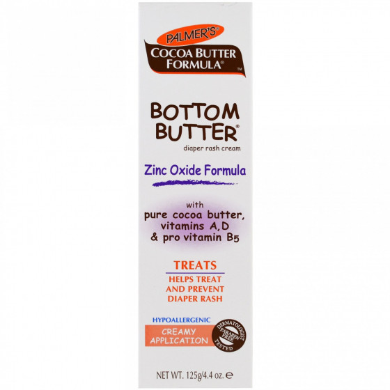 Palmer's Bottom Butter Diaper Rash Cream with Zinc - Масло против опрелостей с цинком - 2