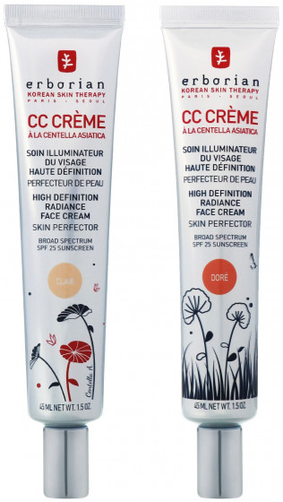 Erborian CC High Definition Radiance Face Cream SPF25 - СС-Крем "Контроль цвета" - 3