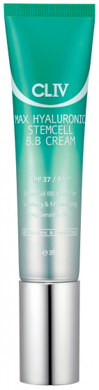 CLIV Max Hyaluronic Stemcell BB Cream SPF37 - Увлажняющий BB крем с гиалуроновой кислотой для сухой кожи