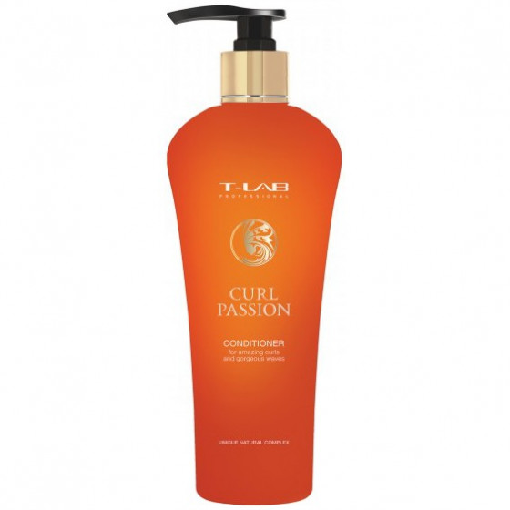 T-LAB Professional Curl Passion Conditioner - Кондиционер для потрясающих завитков и прекрасных волн