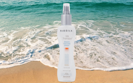 BioSilk Silk Therapy Beach Texture Spray - Шелковый спрей для укладки - 1