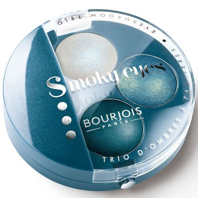 Bourjois Smoky Eyes - Тени для век 3-цветные