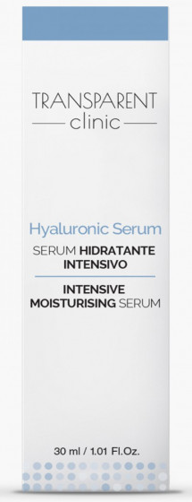 Transparent Clinic Hyaluronic Serum - Интенсивно увлажняющая сыворотка с гиалуроновой кислотой - 1