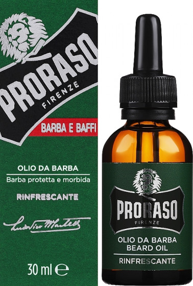 Proraso Refreshing Beard Oil - Масло для бороды