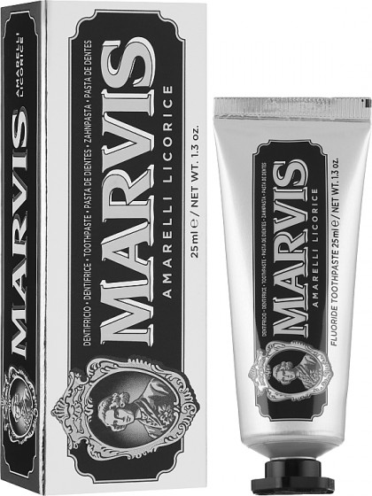  Marvis Amarelli Licorice - Зубная паста "Лакрица-Амарелли" - 1