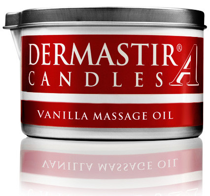 Dermastir Massage Candle Oil Vanilla -  Массажная свеча Ваниль - 1