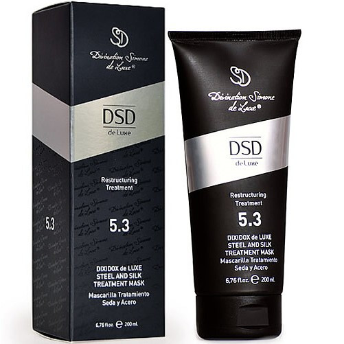 Simone Dixidox DeLuxe Steel and Silk Treatment Mask №5.3 - Восстанавливающая маска "Сталь и шелк" Диксидокс ДеЛюкс