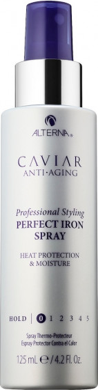 Alterna Caviar Anti-Aging Professional Styling Perfect Iron Spray - Термозащитный увлажняющий спрей для выпрямления волос с экстрактом черной икры