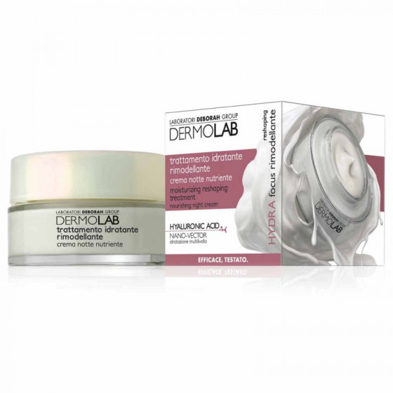 Deborah Dermolab Mousturizing Reshaping Treatment Nourishing Night Cream - Ночной питательный крем для лица