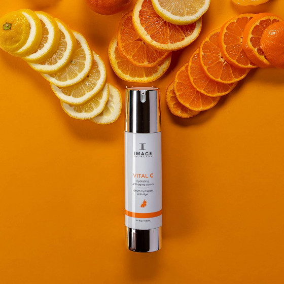 Image Skincare Vital C Hydrating Anti-Aging Serum - Увлажняющая омолаживающая сыворотка - 2