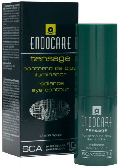 Cantabria Endocare Tensage Radiance Eye Contour - Сияющий флюид для контура глаз с эффектом лифтинга