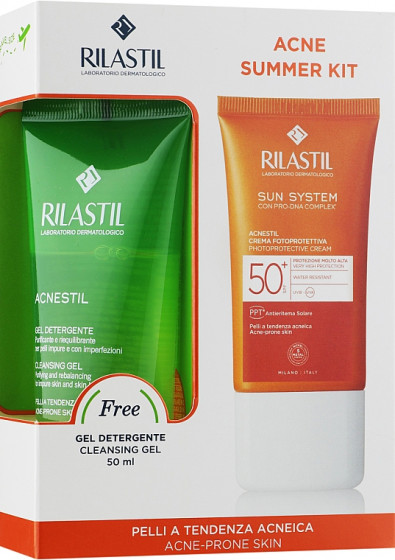 Rilastil Acnestil Summer Kit - Набор для проблемной кожи