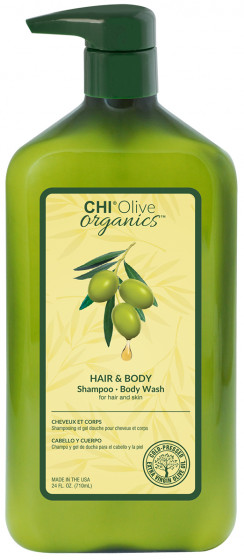 CHI Olive Organics Hair and Body Shampoo - Шампунь для волос и тела с оливой