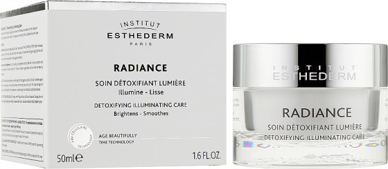 Institut Esthederm Radiance Detoxifying Illuminating Care - Крем для лица против первых признаков старения - 1