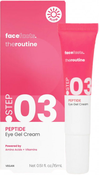 Face Facts The Routine Step.03 Peptide Eye Gel Cream - Крем-гель для кожи вокруг глаз с пептидами