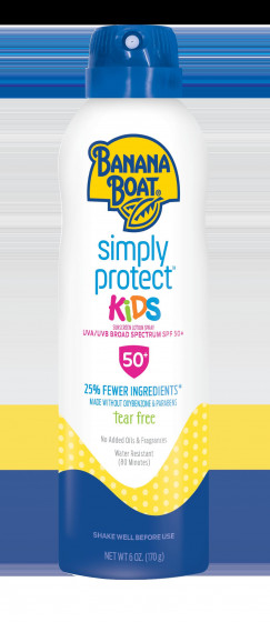 Banana Boat Kids SPF 50 - Солнцезащитный спрей аэрозоль для детей SPF 50