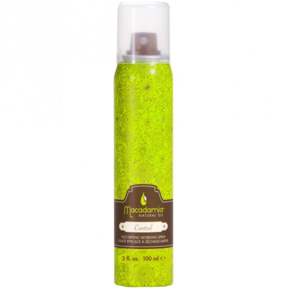 Macadamia Natural Oil Control Hairspray - Лак подвижной фиксации, влагостойкий