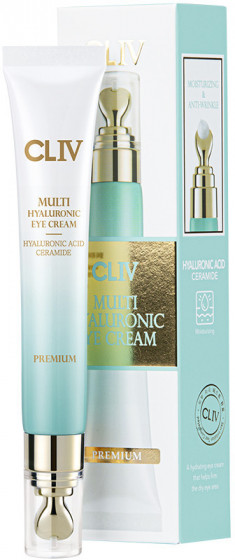 CLIV Multi Hyaluronic Eye Cream Premium - Крем с гиалуроновой кислотой для зоны вокруг глаз