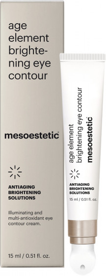 Mesoestetic Age Element Brightening Eye Contour - Крем для контура глаз для осветления и сияния кожи