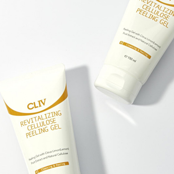 CLIV Revitalizing Cellulose Peeling Gel - Пилинг-гель с экстрактом лимона для очищения кожи - 4