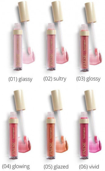 Paese Beauty Lipgloss with Meadowfoam Seed Oil - Блеск для губ с маслом лугового пенника - 6