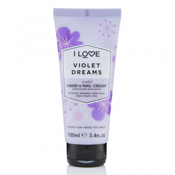 I Love Violet Dreams Hand and Nail Cream - Крем для рук "Фиалка"