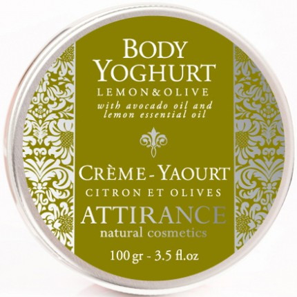 Attirance Lemon & Olive Body Yoghurt - Йогурт для тела Лимон и Олива