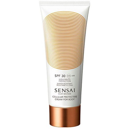 Kanebo Sensai Silky Bronze Sun Protective Cream For Body - Солнцезащитный крем для тела SPF30