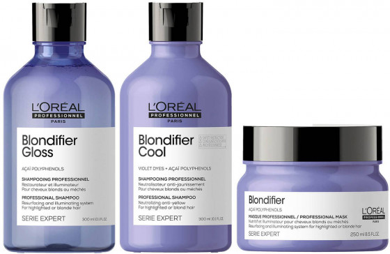 L'Oreal Professionnel Serie Expert Blondifier Mask - Маска для сияния осветленных волос - 2