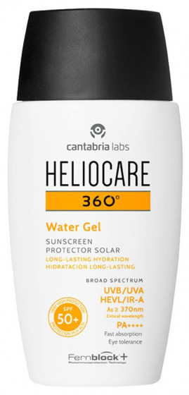 Cantabria Heliocare 360º Water Gel SPF50+ - Солнцезащитный увлажняющий гель