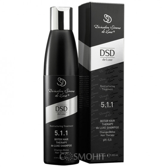 Simone Dixidox DeLuxe BTX Hair Therapy de Luxe Shampoo №5.1.1 - Восстанавливающий шампунь