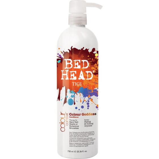 Tigi Bed Head Colour Combat Colour Goddess Conditioner - Защищающий цвет волос кондиционер для брюнеток