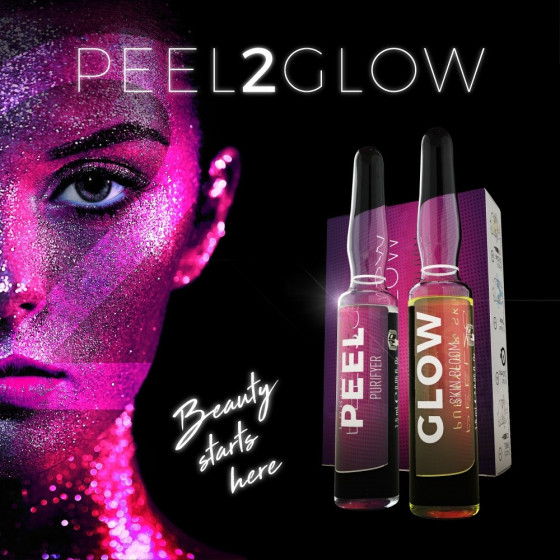 Skin Tech Peel2Glow Purifyer & Skin Bloom - Пилинг "Сияние" для домашнего ухода - 2