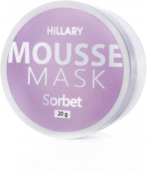 Hillary Mousse Mask Sorbet - Смягчающая мусс-маска для лица