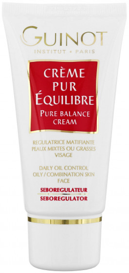 Guinot Creme Pur Equilibre - Балансирующий крем для жирной кожи