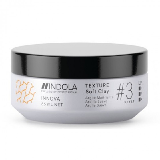 Indola Innova Texture Soft Clay - Глина для волос легкой фиксации