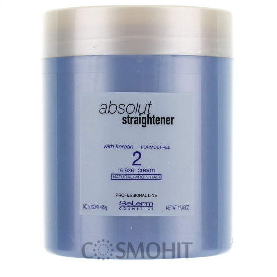 Salerm Absolut Straightener 2 Relaxer Cream - Крем для выпрямления окрашенных волос