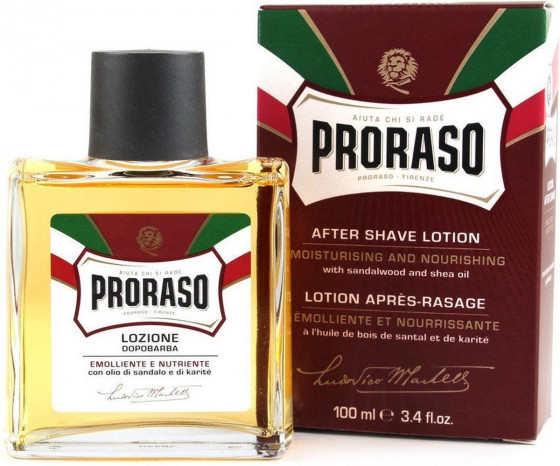 Proraso Sandalwood After Shave Lotion - Питательный лосьон после бритья - 2